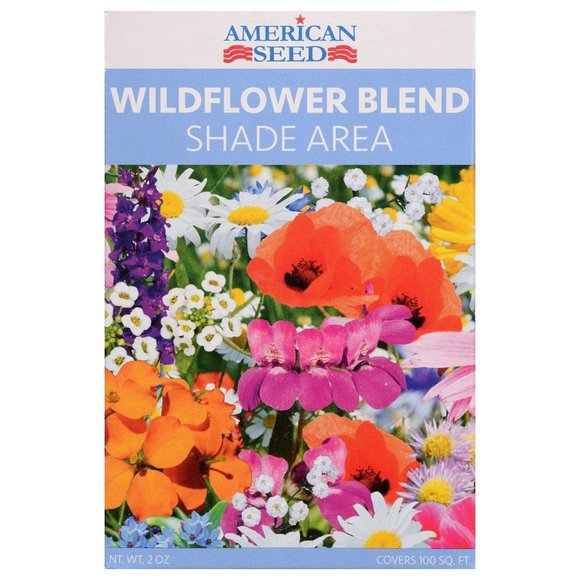 American Seed Wildflower Blend Shade Area, 2 oz. Box - Picture 3 of 10